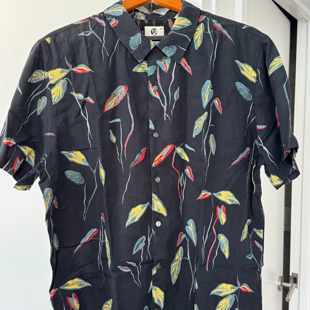 Paul Smith XL Mens Button Up Floral Shirt